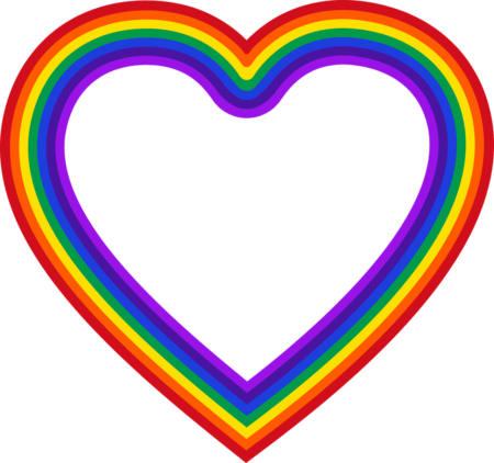 Godhetsivrare och moral? 1 Heart Rainbow Frame Love Harmony - GDJ / Pixabay